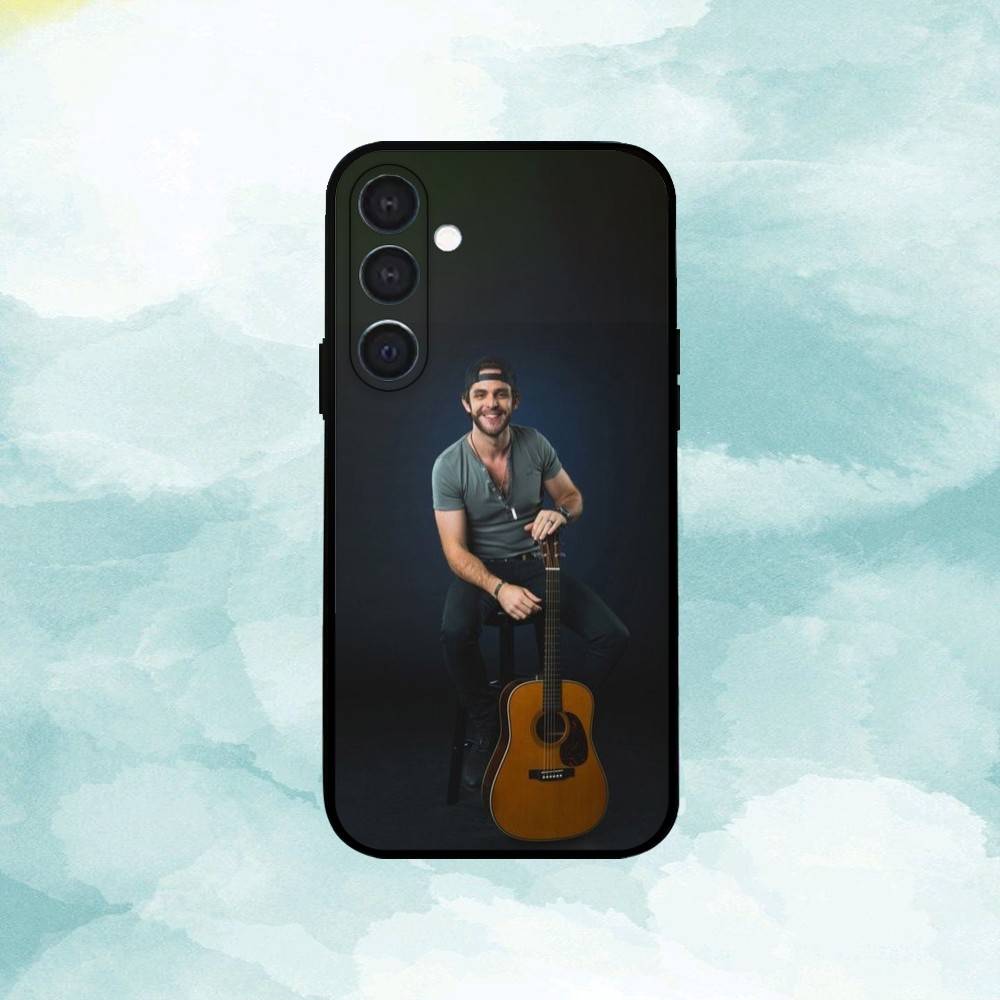 Country Singer Thomas Rhett  Phone Case For Samsung  A73,A21s,A22,A31,A32,A52,A53,A71,A80,Soft Black Shell