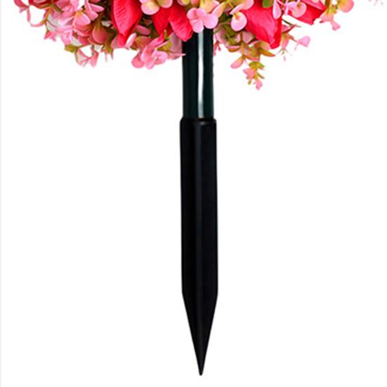 Искусственный цветочный шар с шипом, реалистичные искусственные розы, устойчивые к погодным условиям, искусственные цветы роз