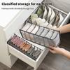 2/3Pcs Underwear Drawer Organizer Storage Box Foldable Closet Organizers Drawer Divider Storage Boxes For Underpants Socks Bra