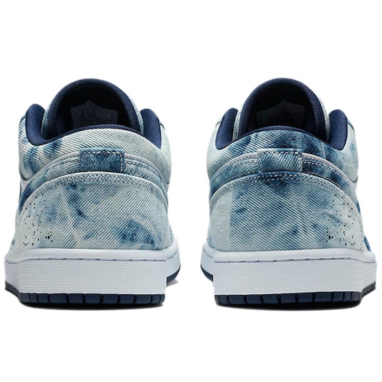 Jordan Кроссовки Air Jordan 1 Vintage Баскетбольные Мужские Низкие Синий/Белый CZ8455-100(Команда56-)