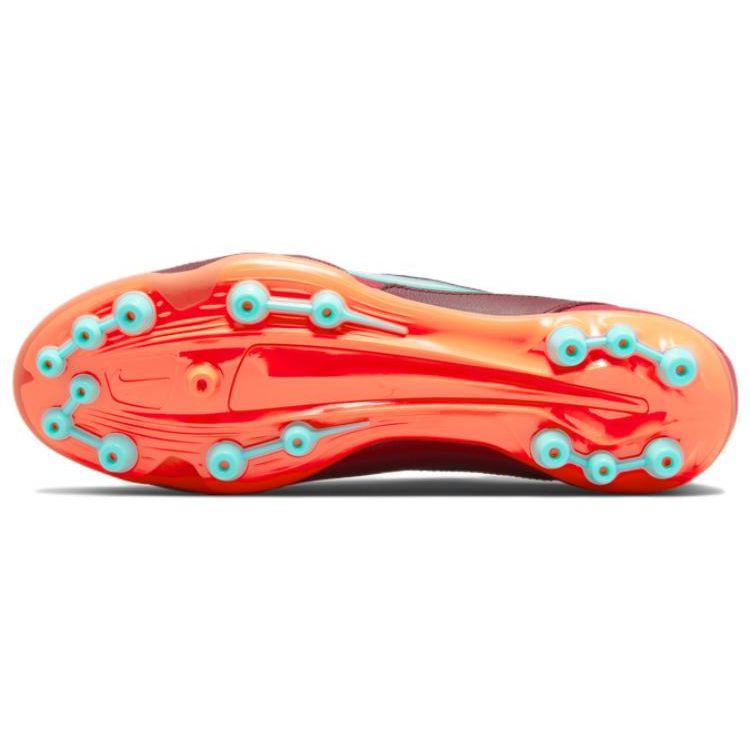 Nike Legend Essential Legend 9 Pro Lace AG (Резиновый короткий стержень) Нескользящая Прочная Поддержка Футбольные Бутсы Мужские футбольные бутсы Красно-Оранжевый DB0448-616