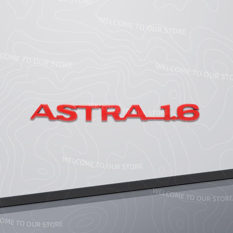 1 шт. Сплав цинка VECTRA ASTRA 1.6 Логотип Vauxhall OPC LINE GTC Багажник автомобиля 3D Металлическая эмблема Наклейка на заднюю часть кузова Аксессуары