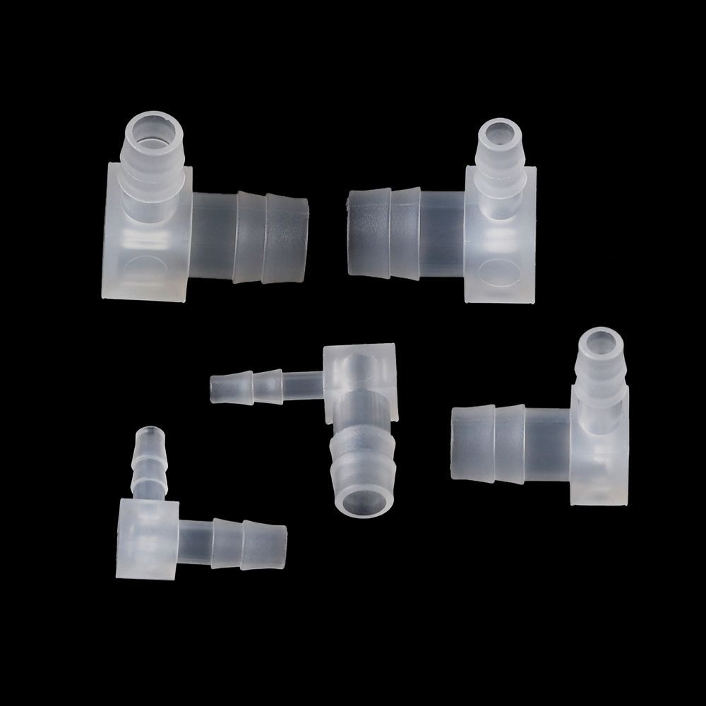 10 шт. ПП Пластиковые Фитинги для Аквариумного Бака 90 Градусов Пагода Шланговый Соединитель Аэратор для Воздушного Насоса