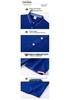 Custom Silk Cotton Short-Sleeve Polo Team Shirt with Logo Printing