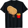 Funny French Fries Designs For Men Women Potato Food Eaters  Unisex T-Shirt