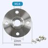 Flange M10 M14 M16 For Connecting Saw Blade Cutting Disc With Angle Grinder Cutting Saw Blade Positioning Plate Power Tools
