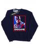 Womens/Ladies Avengers Endgame Captain America Poster Sweatshirt