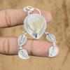 Gift For Women Jewelry Pendant 925 Sterling Silver Natural Plume Agate Gemstone