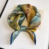 Scarf Silk Bandana Women Square Scarves Wrap Kerchief Spring Fashion Luxury High Quality Headband Hijab Shawls