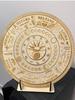 Pagan Wheel of The Year Annual Calendar with Base for Divination Home Decoration