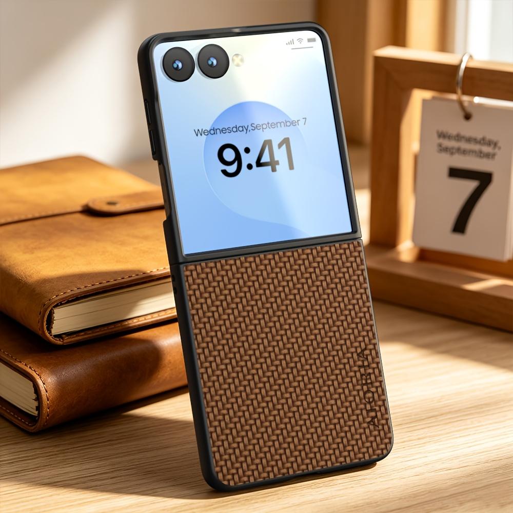 New Fashion Phone Case for Samsung for Galaxy Z Fold 8 Ultra for Samsung for Galaxy Z Flip 8 Business Casual Faux Synthetic Leather Phone Cover