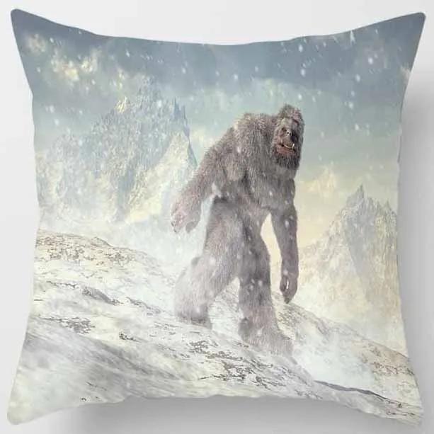 45X45СМ Серия Животные Тигр Подушка Подарок Украшение для Дома Офиса Подушка Наволочка для Подушки Спальня Диван Автомобиль