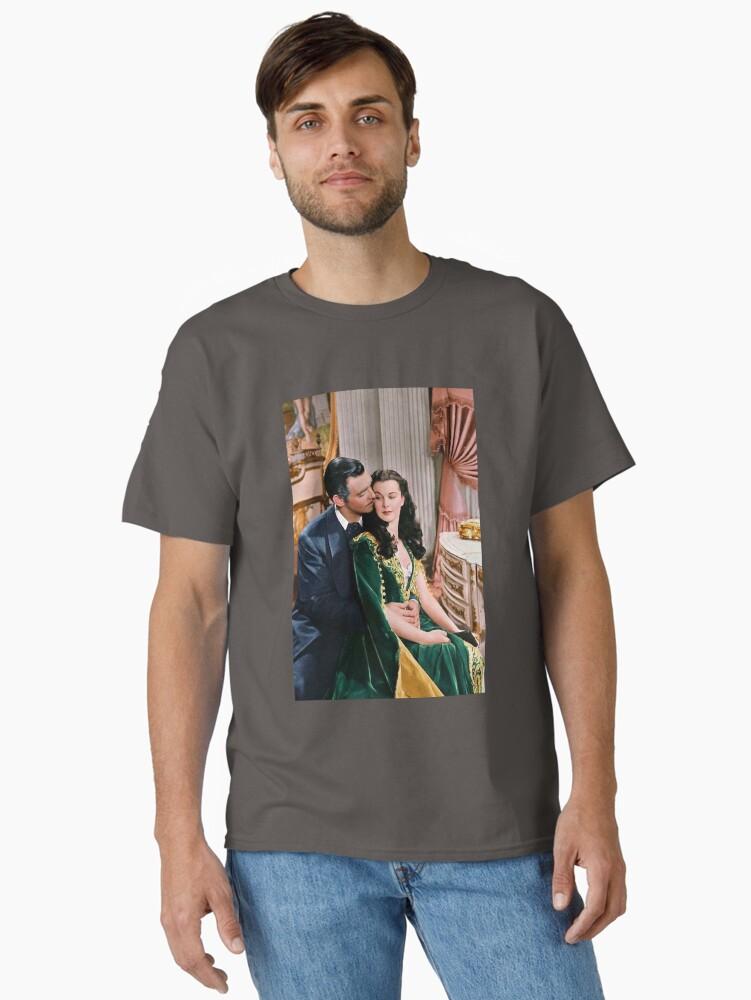 Gone with the Wind Retro Making Out With You Scarlett O'Hara Proverbs Classic T-Shirt