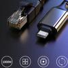 Высокоскоростной USB Type C - RJ45 Gigabit Ethernet адаптер сетевой кабель 1000 Мбит/с разъем для офиса и развлечений