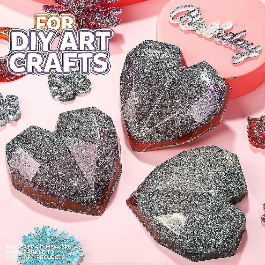 Sparkly Fine Glitter For Crafting, 32 Colors Of Nail Glitter Face Glitter Powder Rainbow Body Glitter Tattoo Glitter - Pjun