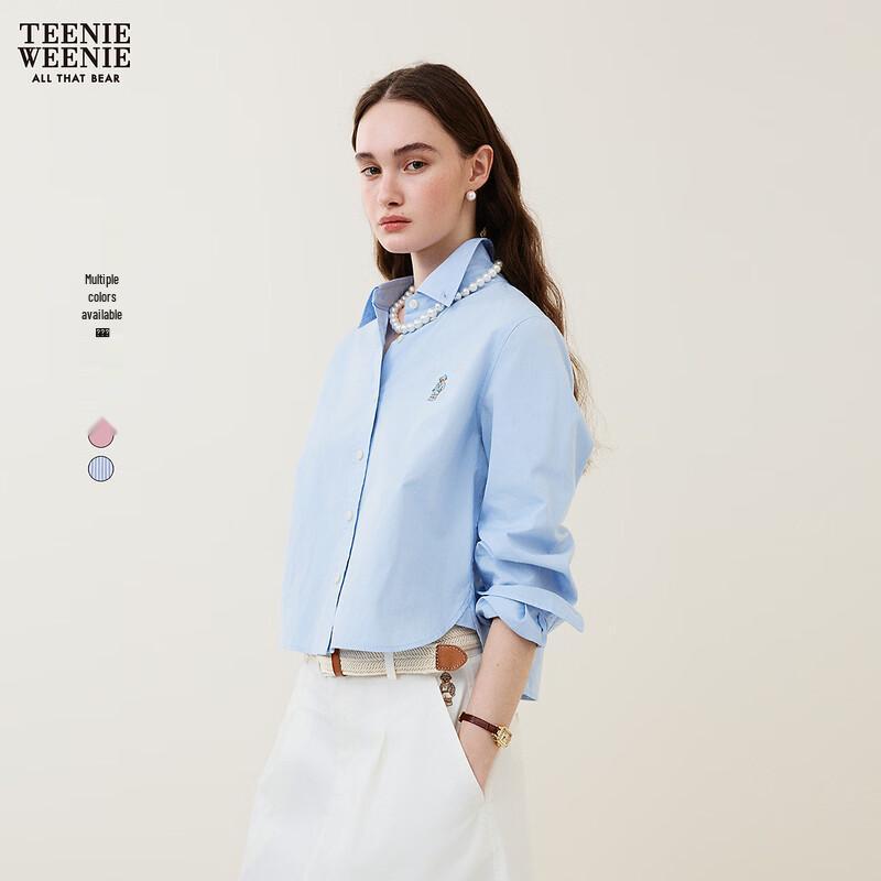 Teenie Weenie Women's 2026 Spring Casual Cotton Shirt