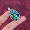 Abalone Shell 925 Solid Sterling Silver Pendant, Handmade Gemstone Pendant Jewelry, Gifts For Wife Brand New Pendant