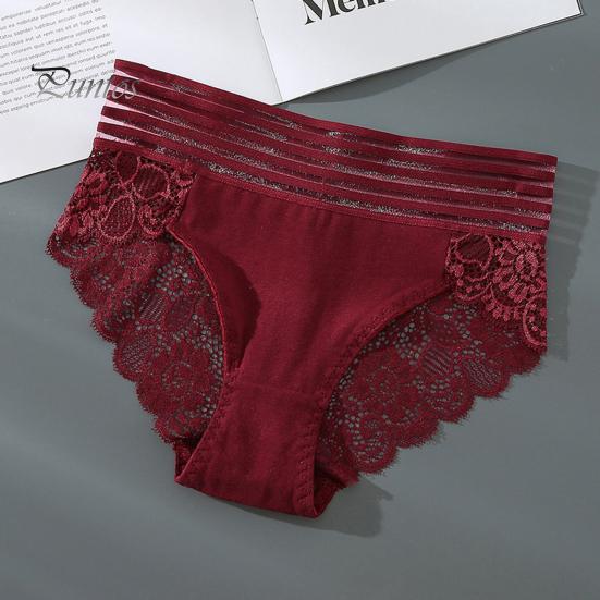 Женское нижнее белье-бикини, дышащие хлопковые трусики, женские эластичные хипстерские мягкие трусы, кружевные трусы для повседневной носки