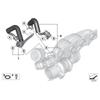 2x Турбоохладитель Шланг Трубка Для BMW 1 2 3 4 5 Серии X1 X3 X4 X5 Z4 2.0L N20 B20