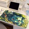 Mouse Pad Anime Gaming Accessories Varmilo PpokemonS Gamer Keyboard PC Bbulbasaur Computer Desk Mat Kawaii Green Mousepad Gift