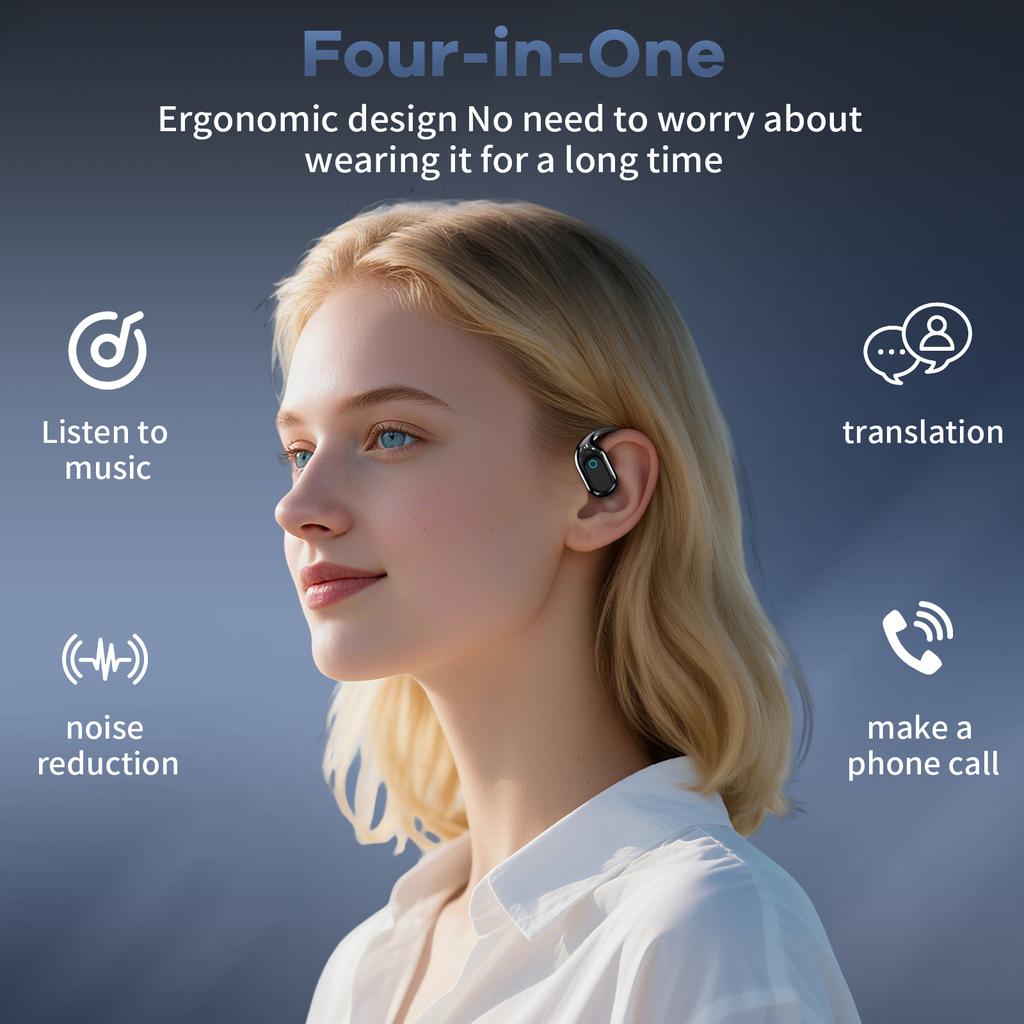 JYL TS Bluetooth-наушники для всех пользователей Цифровой дисплей Пластик