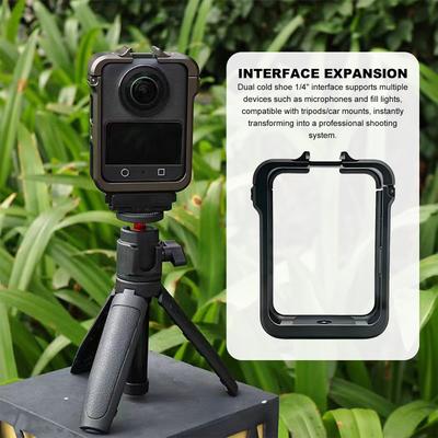 Для DJI OSMO 360 Клетка-рамка Кролик Быстросъемная рамка для камеры Ударопрочный защитный чехол для камеры Аксессуары для экшн-камеры