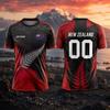 Fashion Netherlands Flag Graphic Football Jersey For Men Summer Trendy 3D Printed Sports T Shirts Loose Breathable Soccer Tops