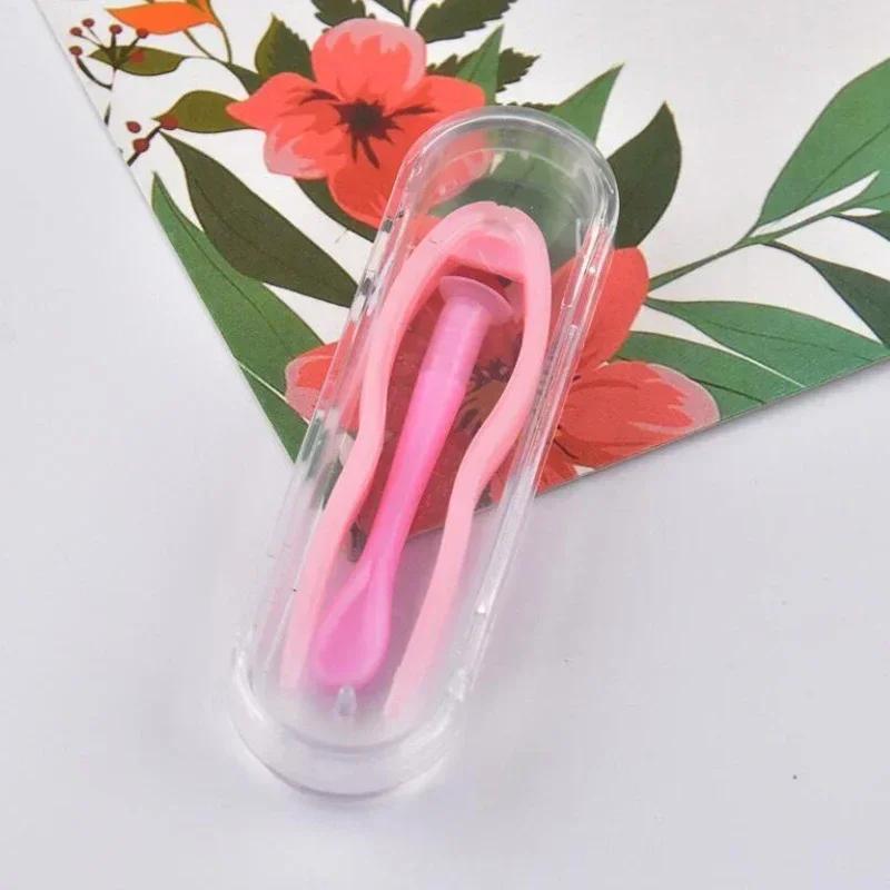 Сниматель Контактных Линз Вставитель Цветной Пинцет Присоска Инструменты для Ухода за Глазами Набор Контейнер для Контактных Линз Зажим Палочка Пинцет Зрачки