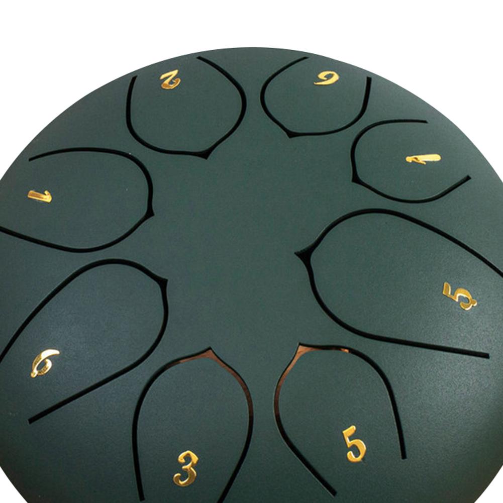 6-дюймовый 8-нотный ручной барабан Rain Chime Rain Drum инструмент для медитации йоги