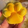 Squishy Cat Paws Bread Squeeze Toy Super Soft Bread Fidgets Toy Simulated Food Venting Stress-relieving Toy for Kids Adults Gift