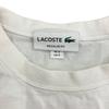 Б/У 186000 Текущий товар LACOSTE Вышивка большого логотипа Croco Белый Размер M Мужской
