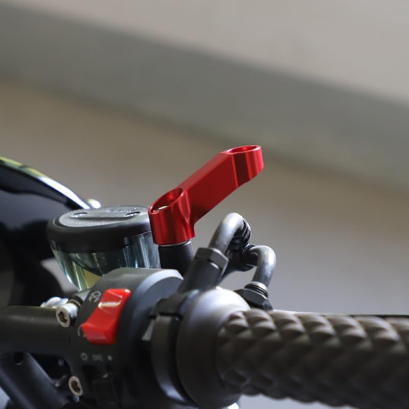 YFFSFDC Mirror Holder Offset 2pcs Set Mirror Riser Mirror Adapter Kit Aluminum Alloy Mirror