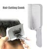 Barber Fade Combs Hair Cutting Tool for Gradient Hairstyle Comb Flat Top Hair Cutting Comb for Men Heat Resistant Fade Brush