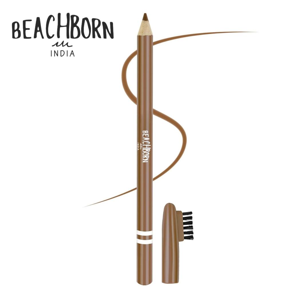 BEACHBORN INDIA Водостойкий карандаш для бровей Темно-коричневый 1,5 г