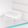 6pcs Prevent Odor Transfer Fresh-keeping Box Transaparent Food Container  Refrigerator