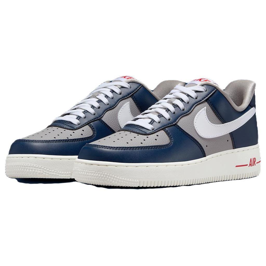 Nike Air Force 1 Low Be True To Her School — женские кроссовки Georgetown синие, темно-синие, белые FJ1408-400
