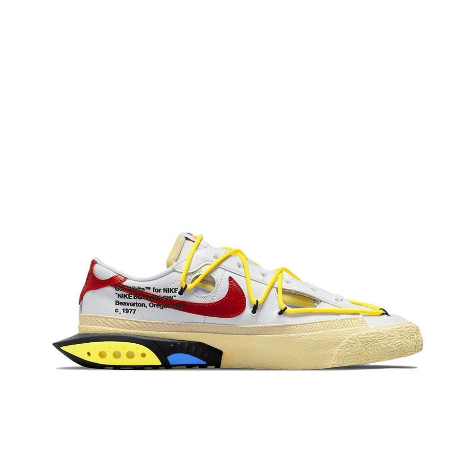 Кроссовки Nike Blazer Low Off-White University Red DH7863-100
