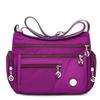 "Women's Waterproof Oxford Multi-Compartment Shoulder Bag – Stylish Travel Accessory for All Ages" KTY