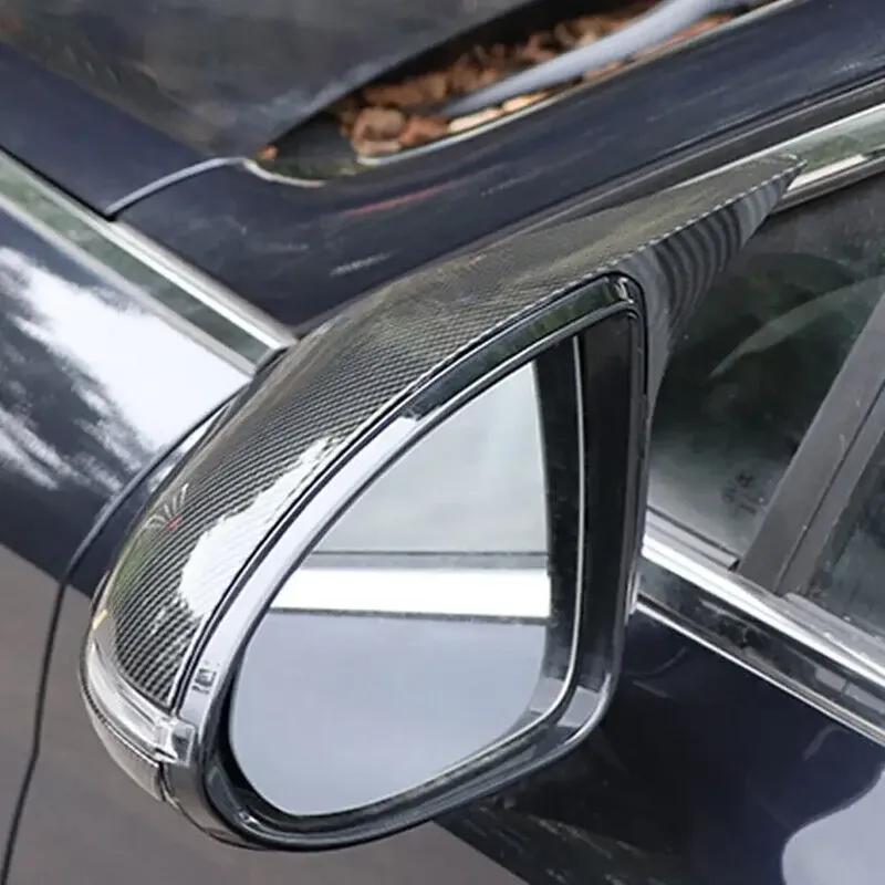 Для Hyundai Sonata DN8 АБС Пластик Крышка Зеркала Заднего Вида Бокового Зеркала Колпачок Крыла Внешняя Накладка Корпуса Двери Самоклеящаяся Наклейка