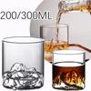 1/2/4 шт. Японский стакан для горного виски, 200/300 мл прозрачный стакан для пива и воды для вечеринки в баре, многоцелевой стакан для кофе, стеклянная посуда