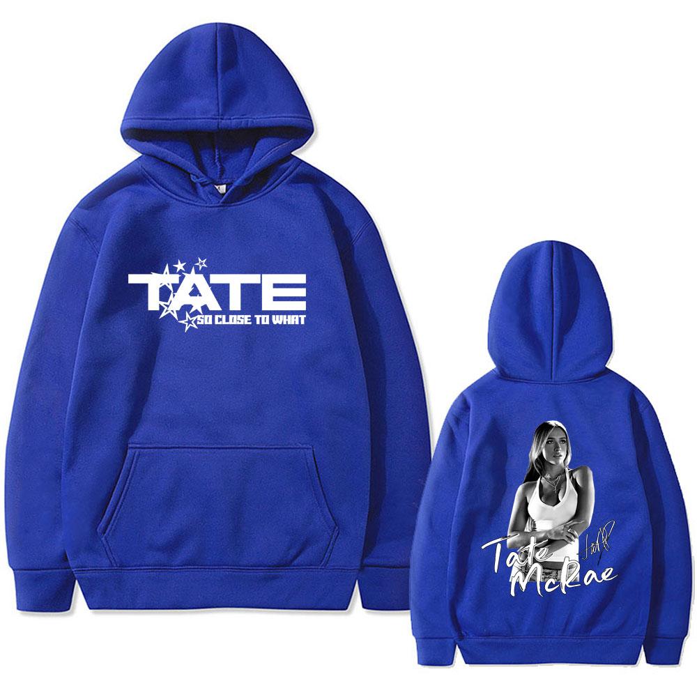 Tate Mcrae So Close To What Miss Possessive Hoodie Women Fashion Vintage Pullover Casual Hooded Sweatshirt