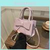2024 New High-end Summer Shoulder Crossbody Bag With Butterfly Knot Small Square Bag