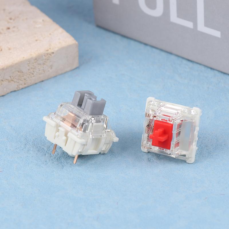 Gateron G Pro V3 3.0 Pro Switch 3Pin для механической клавиатуры с предварительной смазкой RGB линейный тактильный белый желтый красный серебристый коричневый Mx Axis