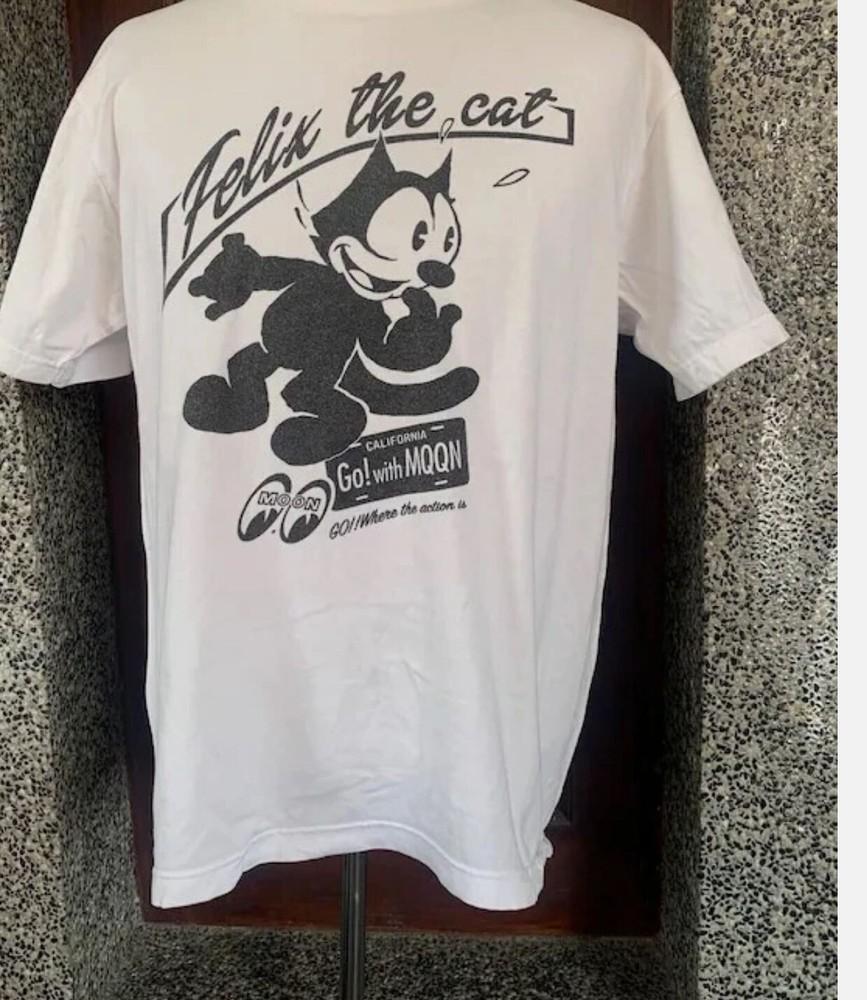 Мужская/Женская футболка в стиле мультфильма 90-х 'Кот Феликс' , Размеры S-5XL