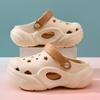 Fashion New 2025 Women Platform Slippers Summer Garden Shoes Soft EVA Thick Sole Girls Fashion Clogs Home Street Slides Slip-on Sandals