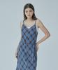 PINBLACK Check Sleeveless Dress