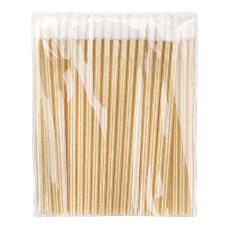 Одноразовая полая кисть для губ - Портативный аппликатор для помады и блеска для губ