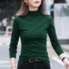 Winter Warm Women Blouse Thick Turtleneck Pullovers Bottoming Shirt for Women Warm Blouse