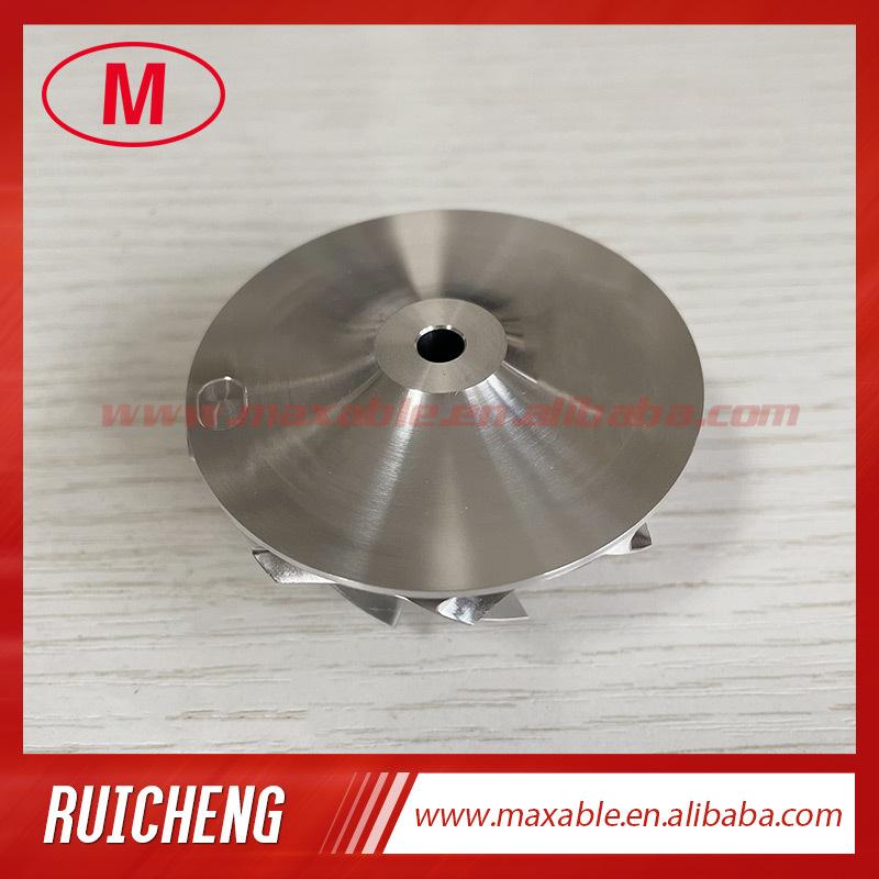 GBC22-350 9+0blades 44.10/56.02mm121601, 210327 turbo milling/aluminum 2618/billet compressor wheel for 896055-5003S
