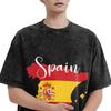 Spain Spanish Flag T Shirt Summer Streetwear T Shirts Cotton Trending Tshirt For Men Short Sleeve Printed Tees